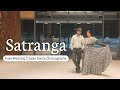 Satranga | Easy Wedding Couple Dance | Animal | Ranbir Kapoor | Rashmika M | Aks Fitness