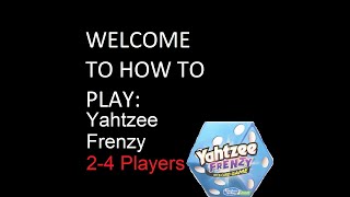How to play Yahtzee Frenzy #dicegames