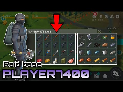 Raid base Player7400 | RaidTime ปล้นกันเถอะ | LDOE | Last day on earth : Survival