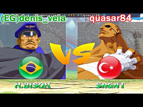Street Fighter Alpha 2 - (EG)denis_vela vs quasar84 FT5