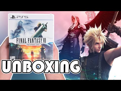 FINAL FANTASY VII REMAKE INTERGRADE & REBIRTH Twin Pack  (PS5) Unboxing