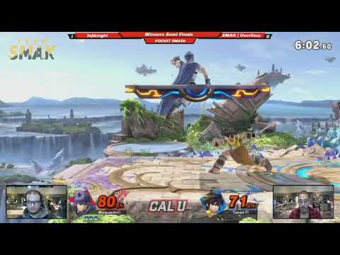 Pocket Smash 2020 Winners Semi-Finals - Infiknight (Ike) vs. OverEazy (Multiple) - SSBU