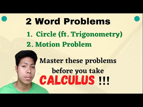 A Trigonometry Problem(ft. circle) and A Motion Problem