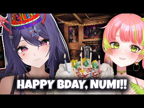 Numi Gets Surprised while Decorating her Birthday Cake