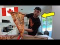 ENCONTRE LA PIZZA MAS GRANDE DE CANADA 🇨🇦