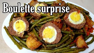 Boulette surprise à la Sénégalaise/recette des oeufs surprises