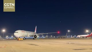 Aterriza en Buenos Aires el primer avión de vuelo directo entre Argentina y China