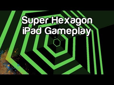 Super Hexagon Gameplay from the iPad | WikiGameGuides - YouTube