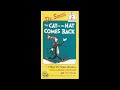 Dr Seuss Beginner Book Video The Cat In The Hat Comes Back Goldstar Video Print