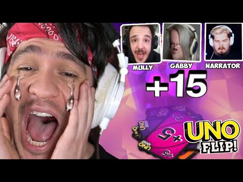 Narrator got really MAD! Uno FLIP