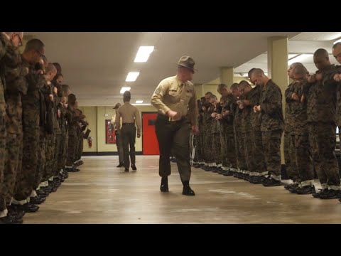 Recruits with Bravo Company