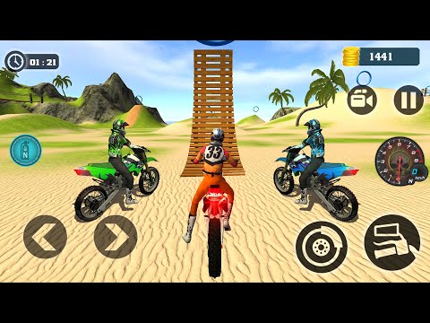 Motocross beach Bike Extreme Driving #1 - Motorbike Racing Best Bike game Android Gameplay
