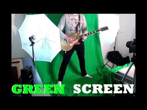 Setting up a Green Screen | Filming & Editing in Home Studio | KEYING