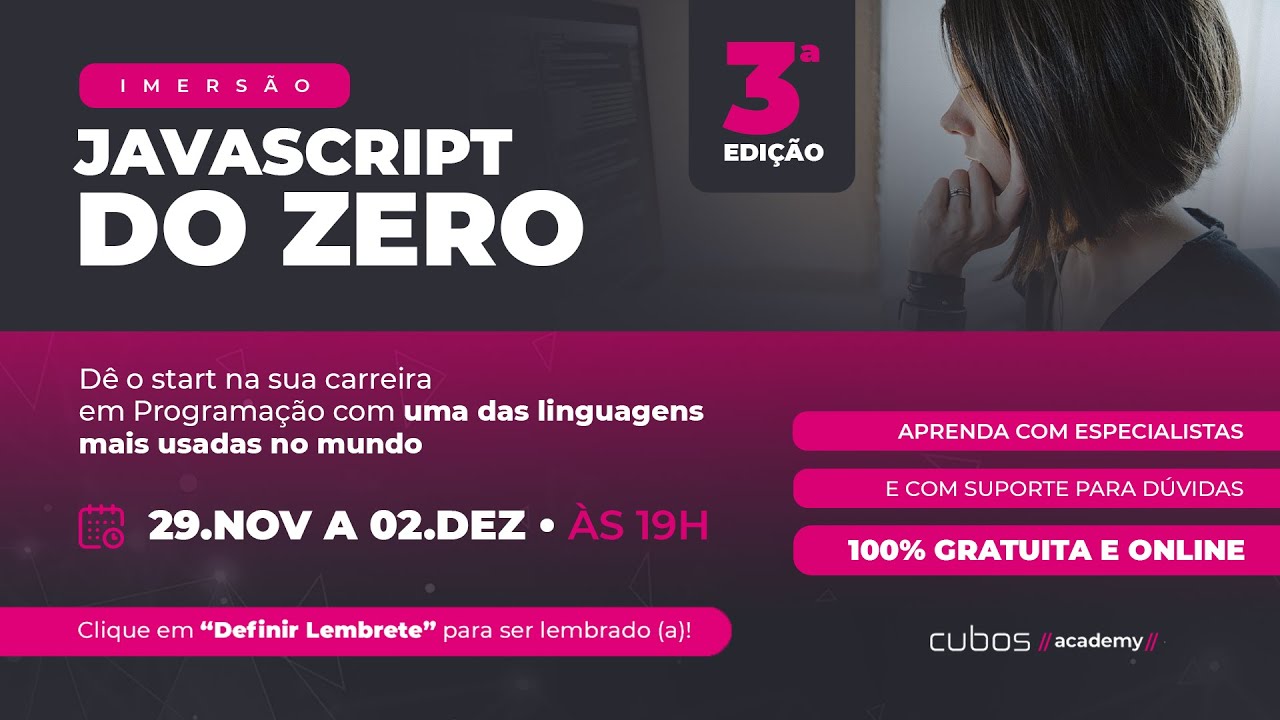 DIA 01: Imersão -  JavaScript do Zero