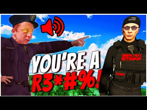 ADMIN TROLLING GETS ANGRY KID BANNED (GTA 5 RP)