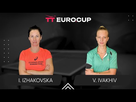 15:30 Inha Izhakovska - Valeriia Ivakhiv 25.06.2025 TT Euro.Cup Women Ukraine Star TABLE 4