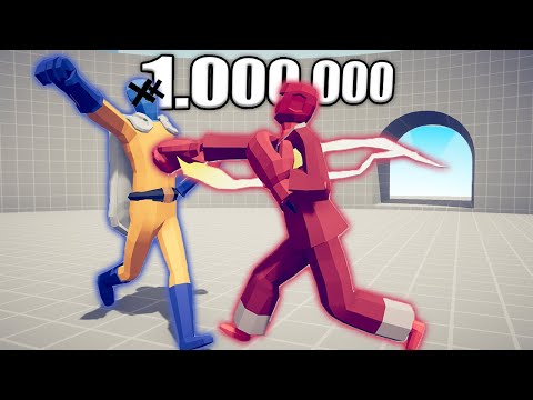 1.000.000 DAMAGE BOXER 1 vs 1 TOURNAMENT - TABS | Totally Accurate Battle Simulator 2023
