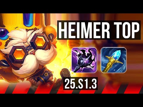 HEIMERDINGER vs TEEMO (TOP) | KR Master | 25.S1.3