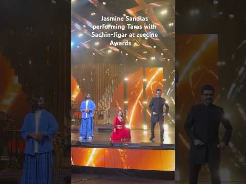 #jasminesandlas #sachinjigar at #zeecineawards2025