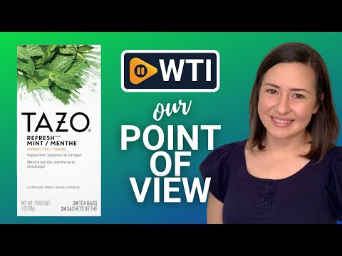 TAZO Refresh Mint Enveloped Hot Tea Bags Herbal - WTI product video review