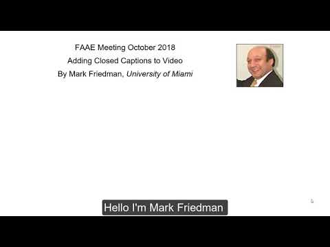 Closed Captions Part 1