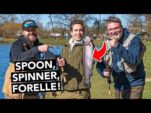 Forellenangeln mit Spinner & Spoons 🎣 So fängt JEDER große Forellen!