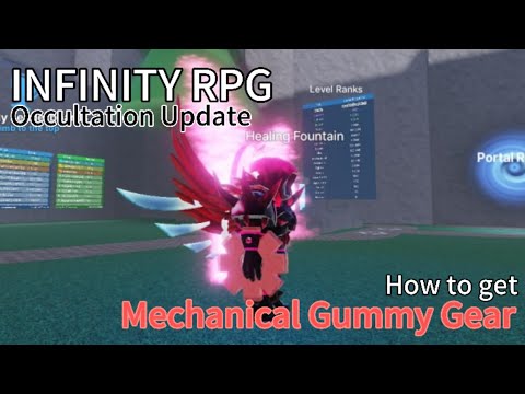 INFINITY RPG: Occultation Update - How to get Mechanical Gummy Gear