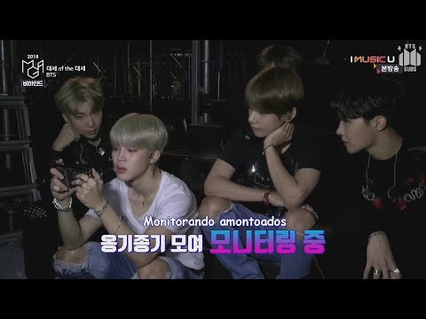 Bastidores do BTS no MGA 2018