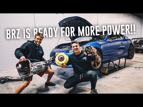 TURBO BRZ is READY FOR MORE POWER! *6 PUCK CLUTCH INSTALL*