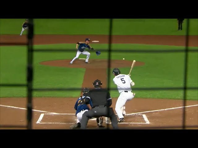 【交流試合】 マリーンズ・安田が貴重な追加点を挙げる!! 2018/11/9 M-LM