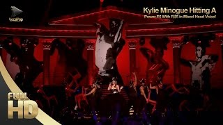 (Full HD) High Notes: Kylie Minogue Hitting A Power E5 With F♯5 in Mixed Head Voice!