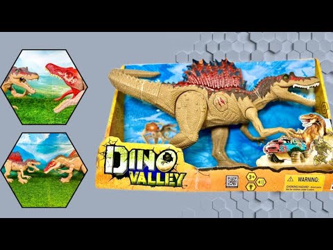 Dino Valley Spinosaurus Unboxing & Jurassic World Toy Showdown!
