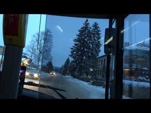 Bus ride line 12 from Blåsbogatan to Skallbergstorget.