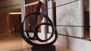 Beautiful Swirl Sculpture at The Ritz-Carlton (Shenzhen, China)