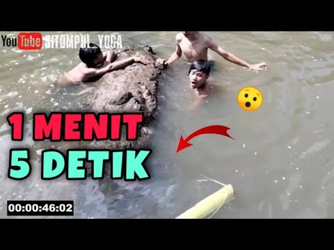 CHALLENGE TAHAN NAFAS DALAM AIR🔥