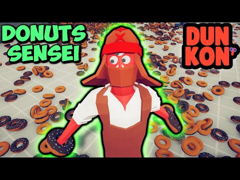 🍩Donuts Sensei vs EVERY FACTION - Totally Accurate Battle Simulator TABS