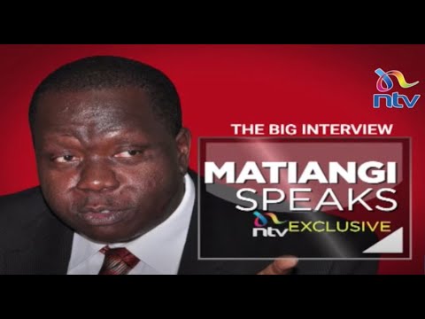 Nation interview with CS Matiang'i