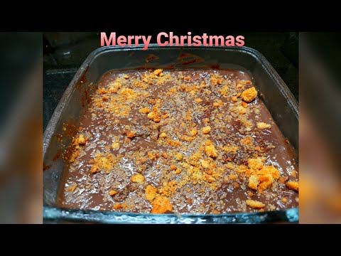QUICK CHOCOLATE BISCUIT DESSERT | No Bake,Eggless Chocolate Biscuite Pudding