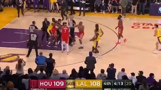 Chris Paul, Rajon Rondo and Brandon Ingram ejected after throwing punches in a Brawl! NBA 2018