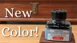 Newly Released! J. Herbin Les Toits De Paris Fountain Pen Ink Review