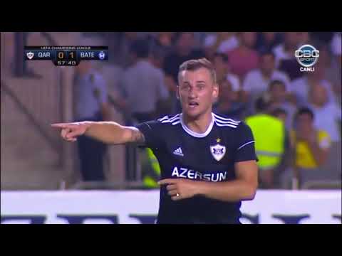 КАРАБАХ ФК (Азербайджан) – БАТЭ (Беларусь) - 0:1 / Qarabag FK - Bate Barisov 07/08/2018