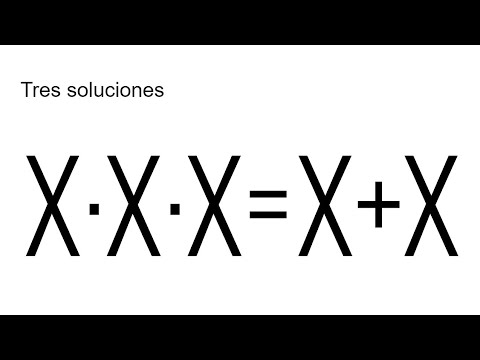 PELIGROSA ECUACIÓN DE GRADO 3. Álgebra Básica