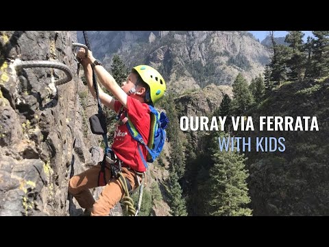 Ouray Via Ferrata...With Kids!
