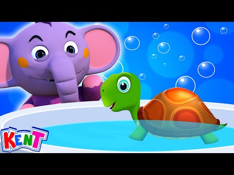 I Had A Little Turtle + More Nursery Rhymes & Kids Songs | Kent The Elephant