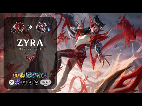 Zyra Support vs Blitzcrank - KR Grandmaster Patch 14.4