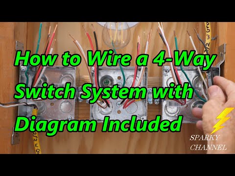 How to Wire a 4 Way Switch System with Diagram Included