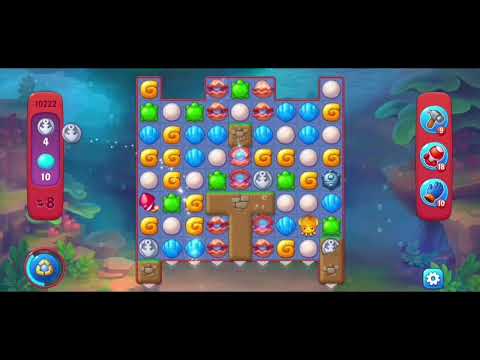Fishdom 10222 Hard Level - NO 💣🧨💥