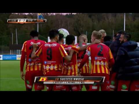 Great Goal | Success Chimankpa Nwosu | Ljungskile vs Syrianska FC 1-2 (17/09/2016)
