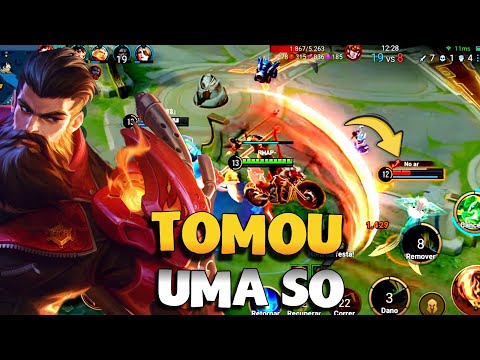 ELE FICOU NA BASE 9 MINUTOS TIVE QUE APELAR DE GUAN YU - Honor of kings 