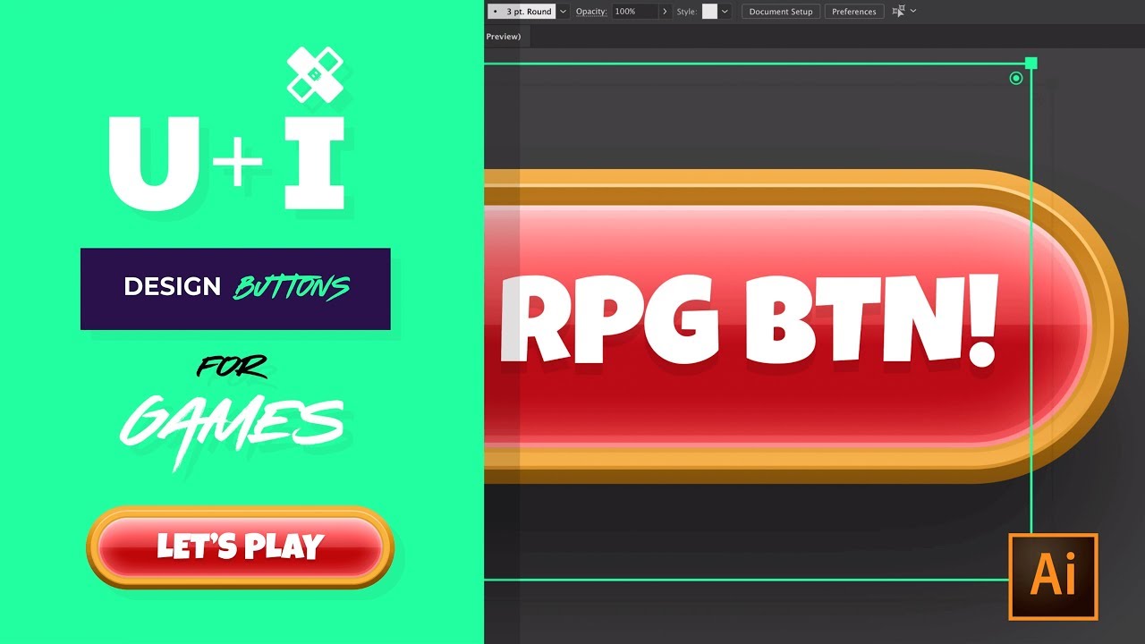 U+I Design Buttons for Games - Button 2.0